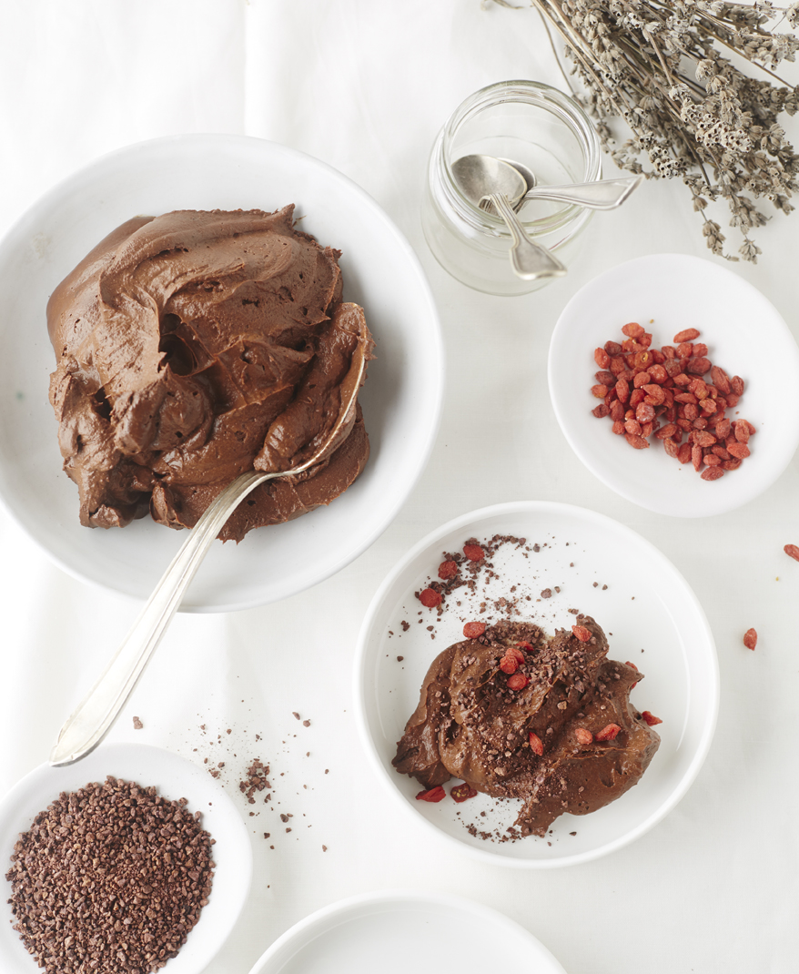 4ingredient Vegan Keto Chocolate Mousse Paleo, Sugar Free